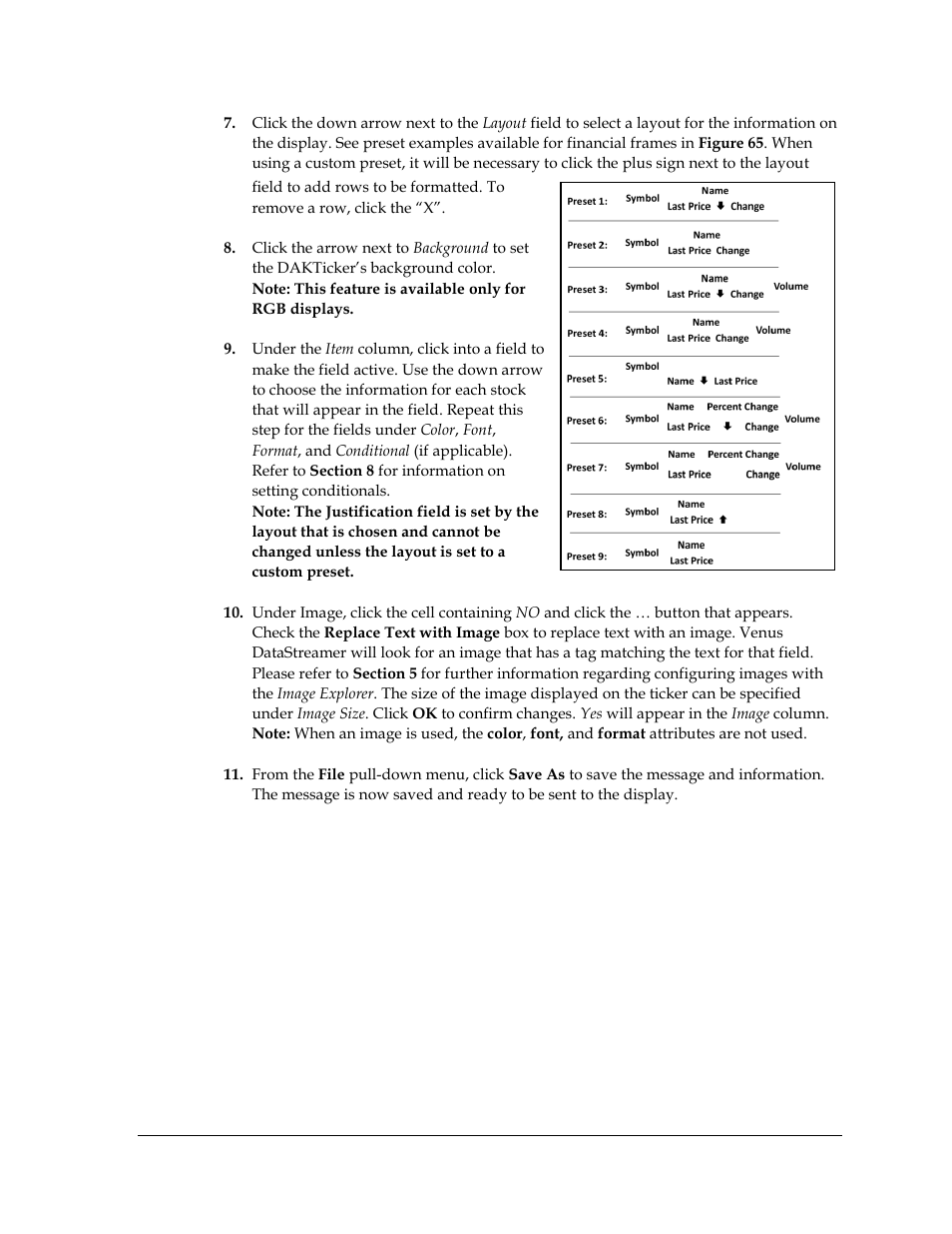 Daktronics Venus DataStreamer User Manual | Page 45 / 81