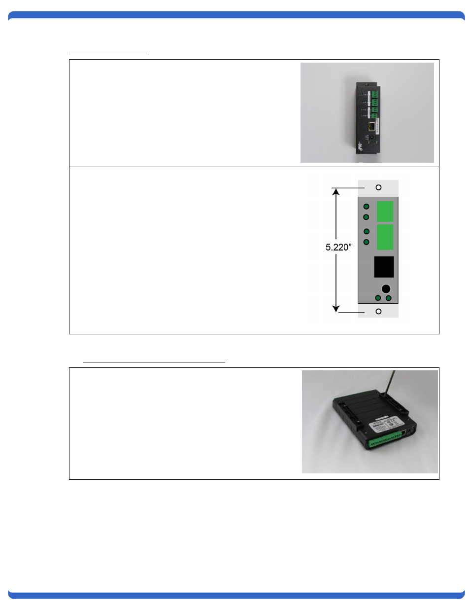 Wall mounting ipio-2, Din rail mounting ipio-8 and ipio-16 | Dataprobe iPIO-2 Operation Manual User Manual | Page 9 / 28