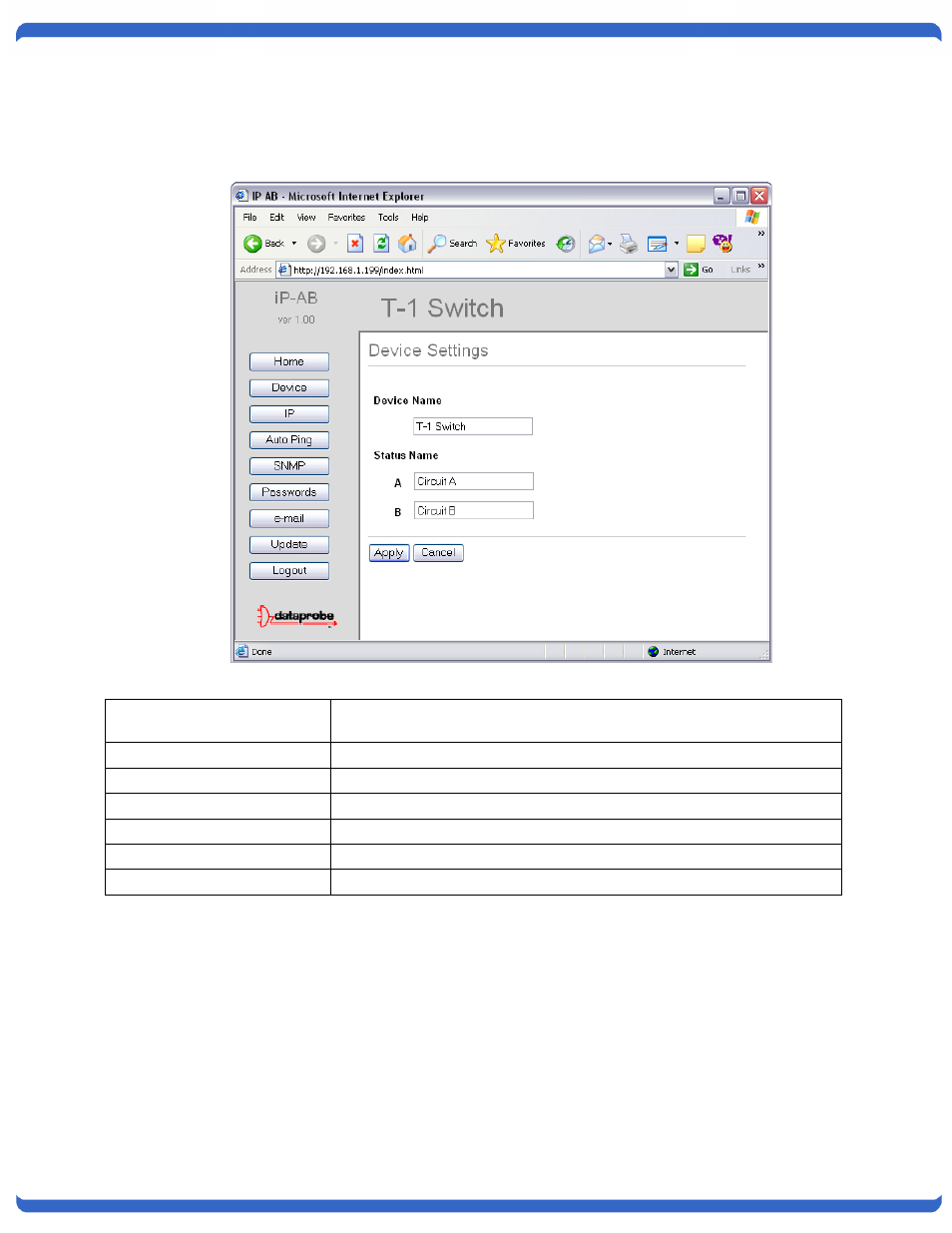 Dataprobe RSS Series User Manual | Page 29 / 44