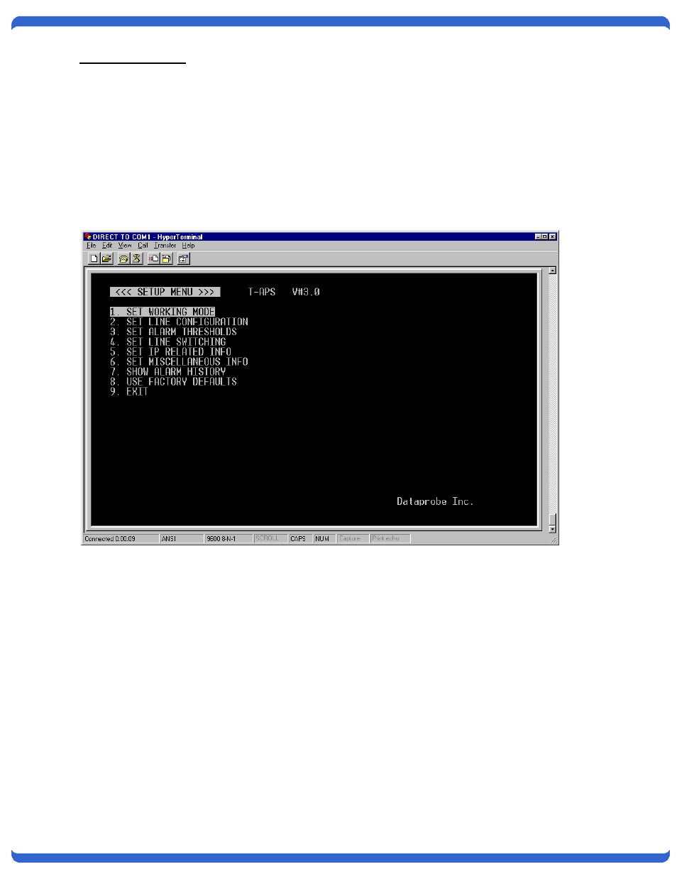 Dataprobe T-APS Standalone User Manual | Page 13 / 17