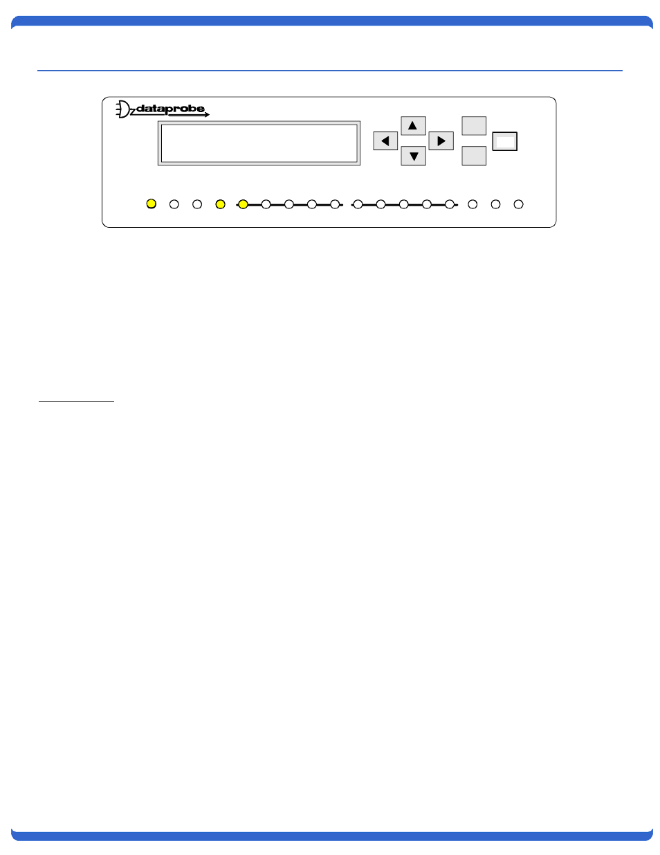 Led indicators | Dataprobe T-APS Standalone User Manual | Page 4 / 17