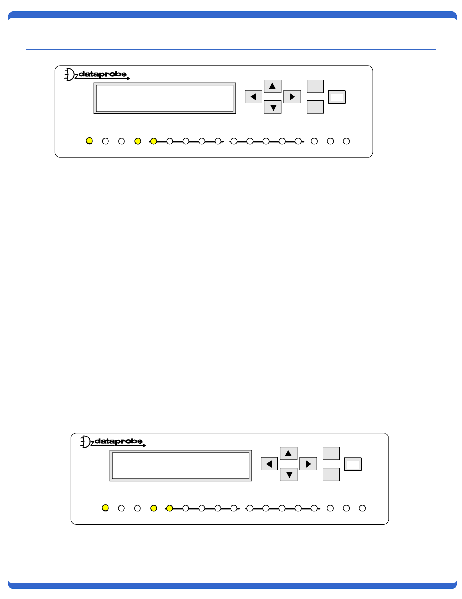 Setup, Entering password and selecting setup functions, Actory password = pass ) | Front panel selections, 1 set t1/e1 mode 2 set work mode t-aps, Password: t-aps | Dataprobe T-APS Standalone User Manual | Page 5 / 17