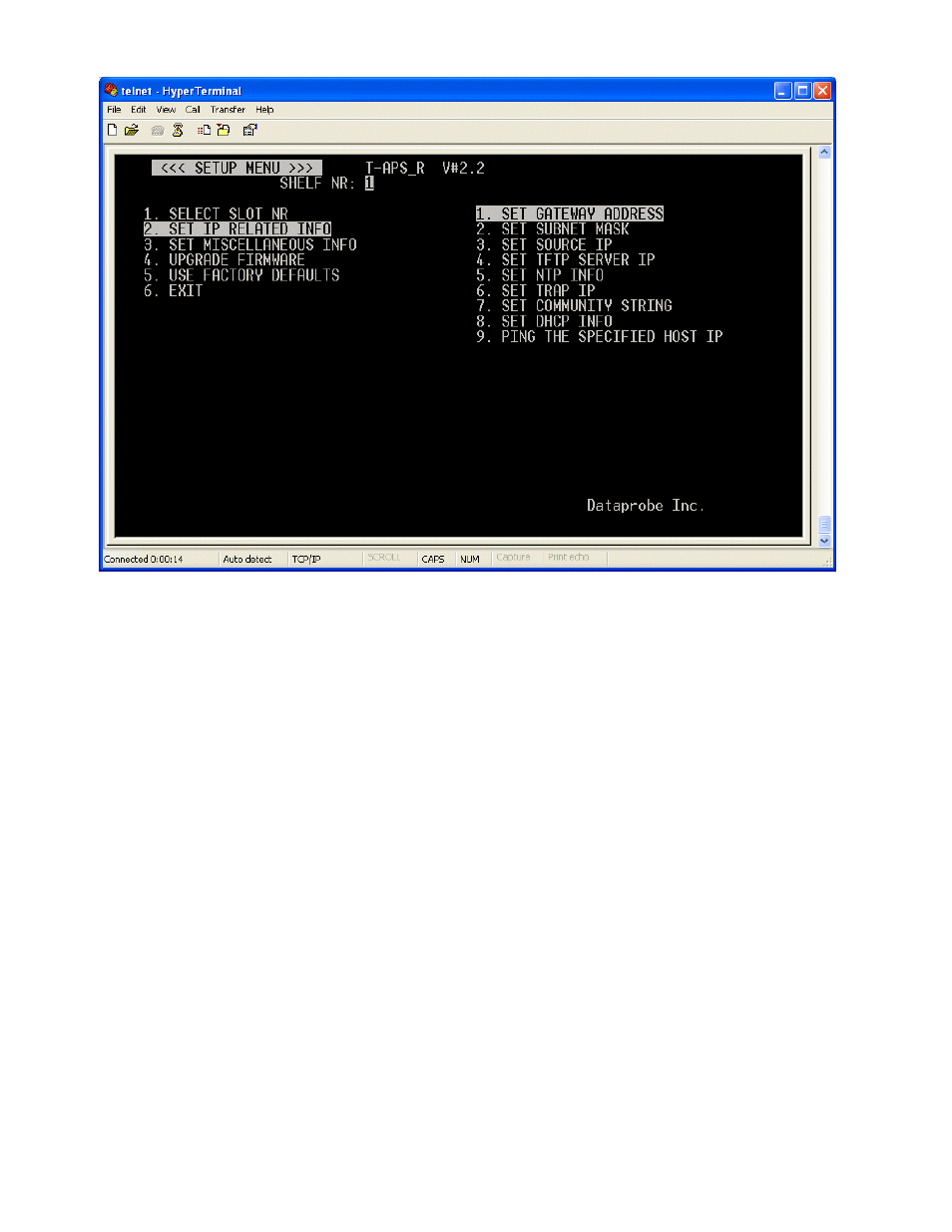 Dataprobe T-APS Rack User Manual | Page 9 / 23