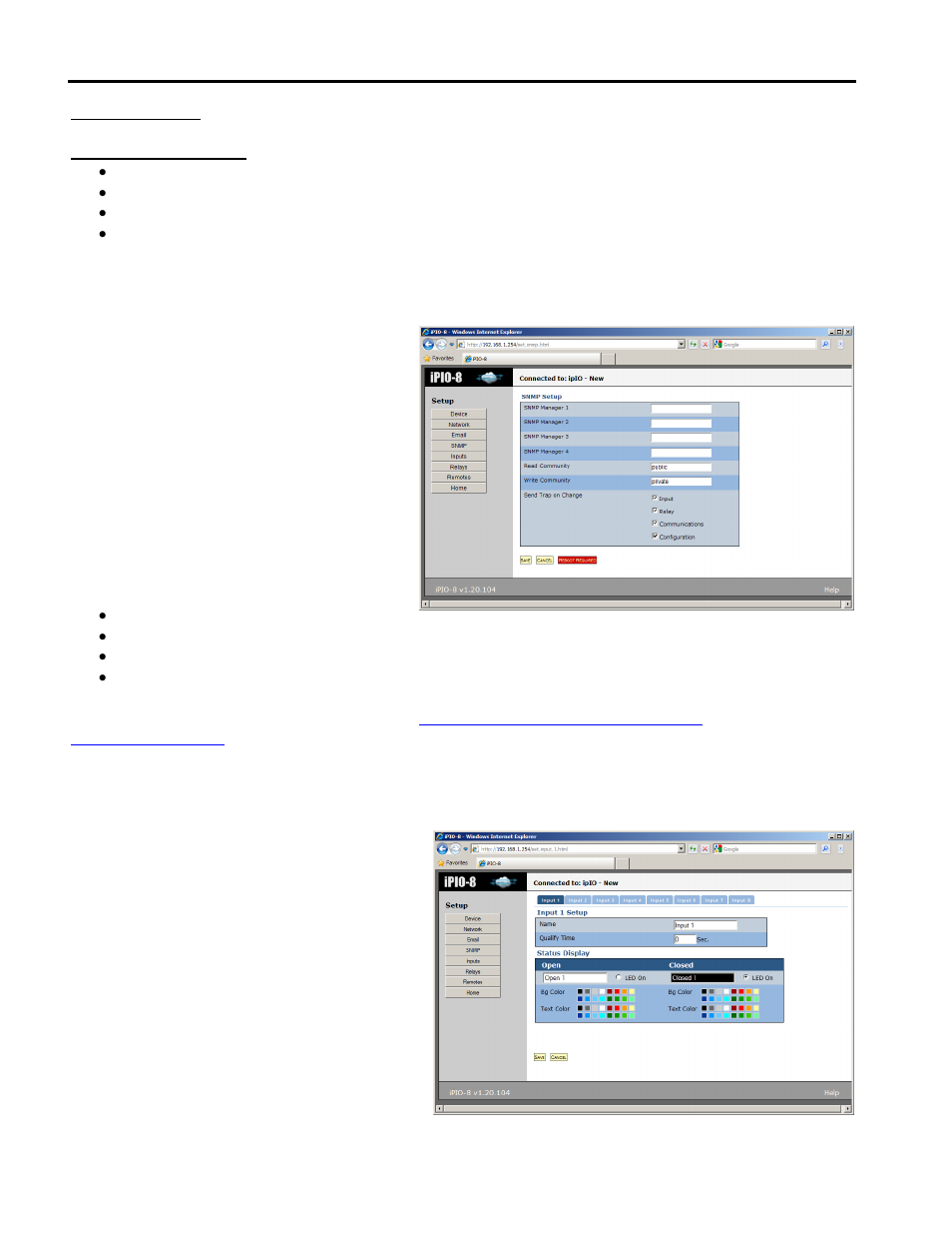 Dataprobe iPIO-8 Operation Manual User Manual | Page 8 / 14