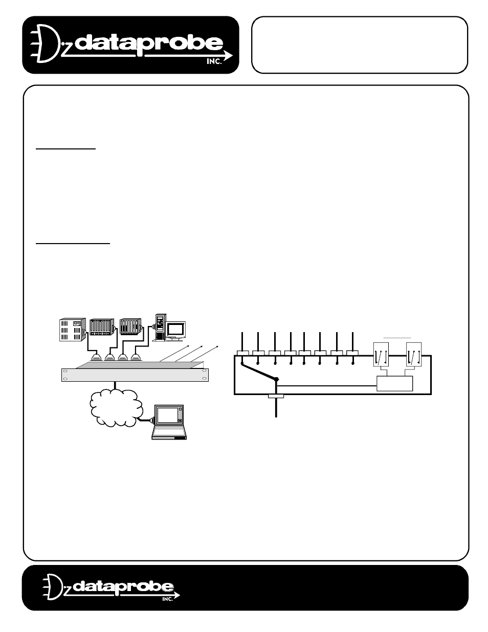 Dataprobe 8PK-SCS User Manual | 11 pages