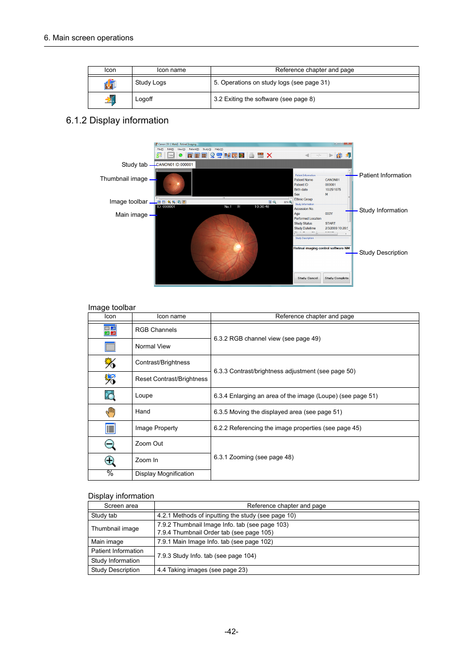2 display information | Canon CR-1 MARK II User Manual | Page 50 / 138