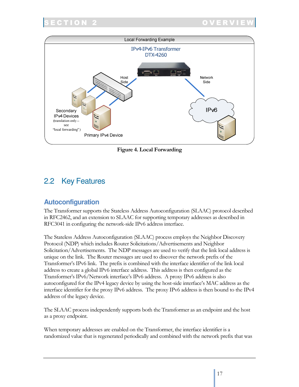 2 key features | Datatek IPv6 Transformer User Manual User Manual | Page 17 / 92