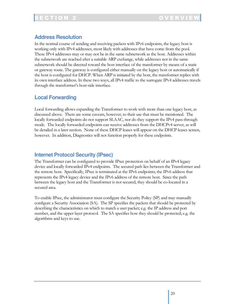 Datatek IPv6 Transformer User Manual User Manual | Page 20 / 92