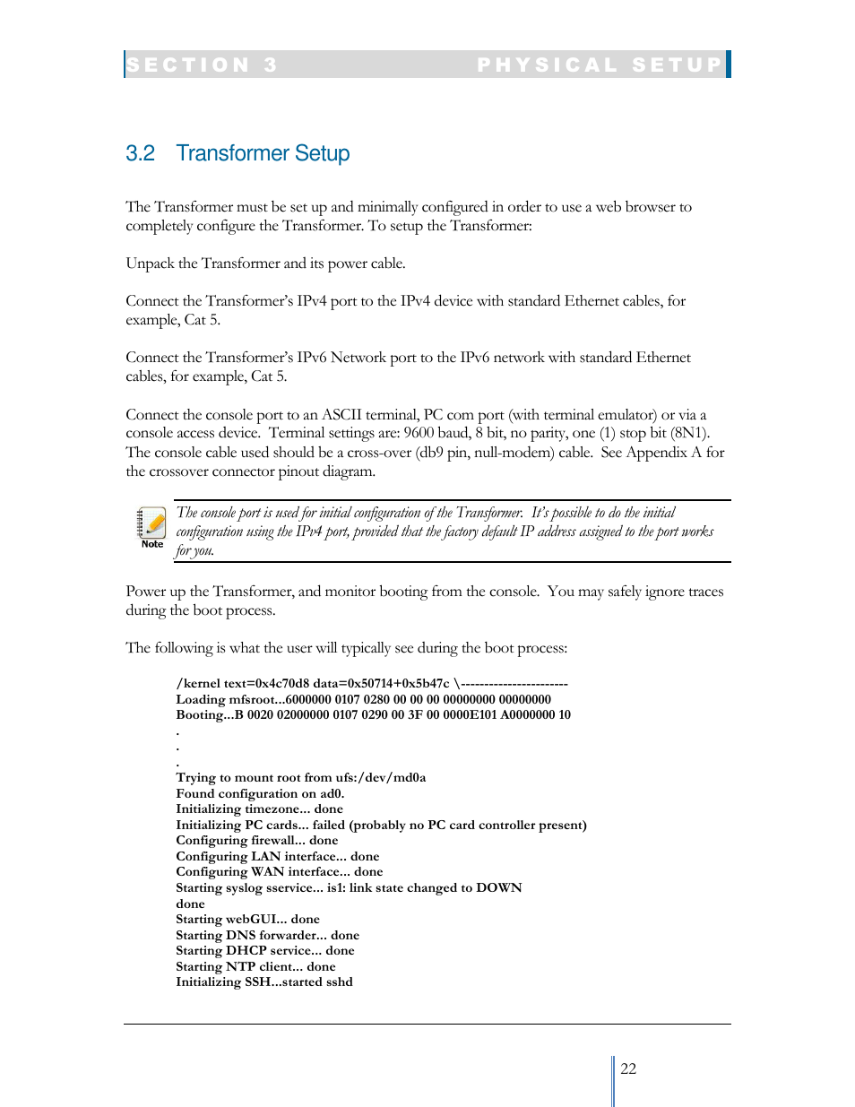 2 transformer setup | Datatek IPv6 Transformer User Manual User Manual | Page 22 / 92