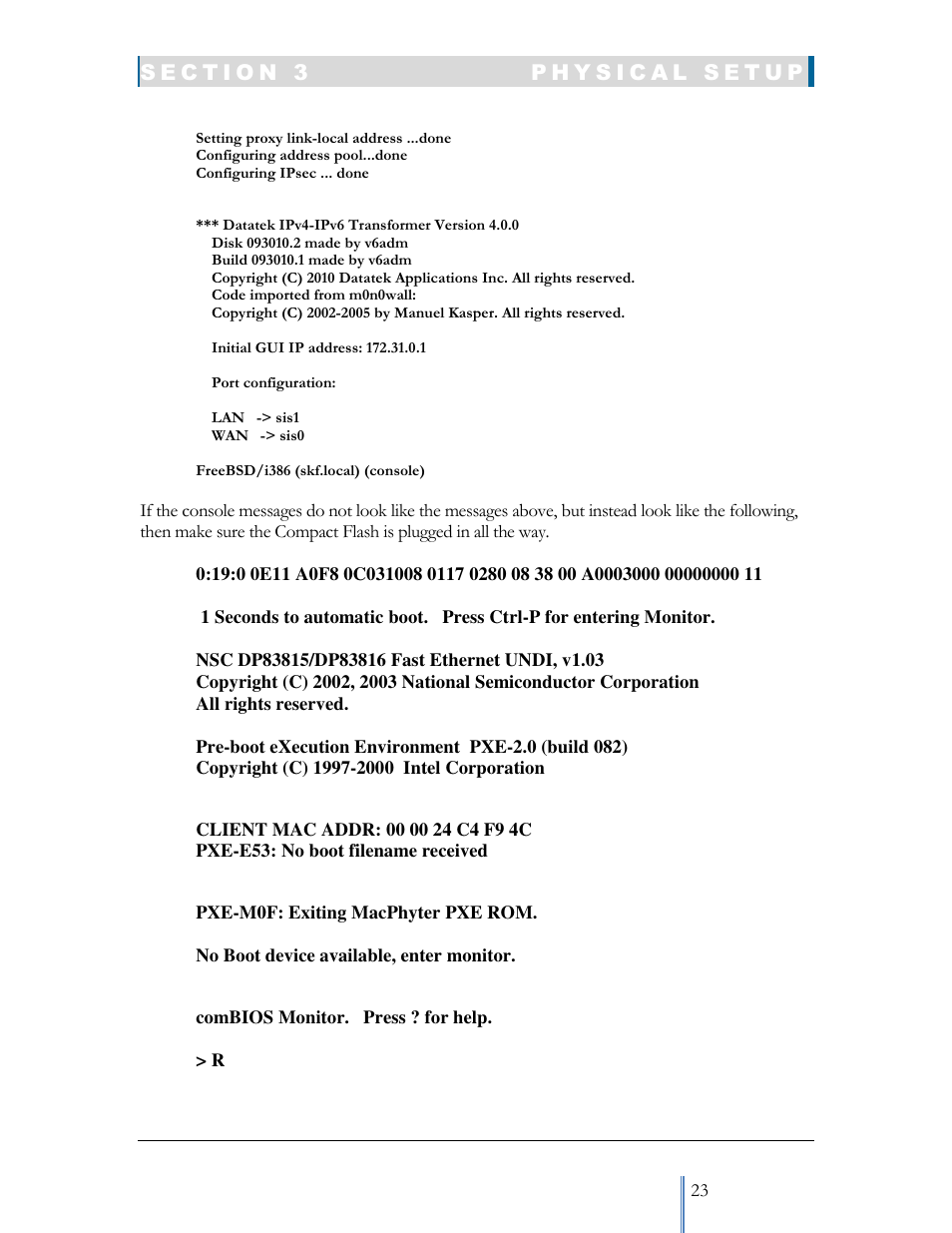 Datatek IPv6 Transformer User Manual User Manual | Page 23 / 92