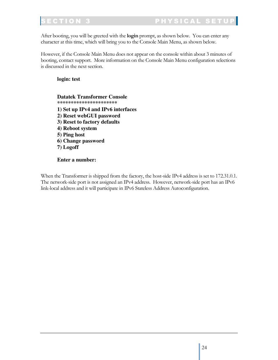 Datatek IPv6 Transformer User Manual User Manual | Page 24 / 92