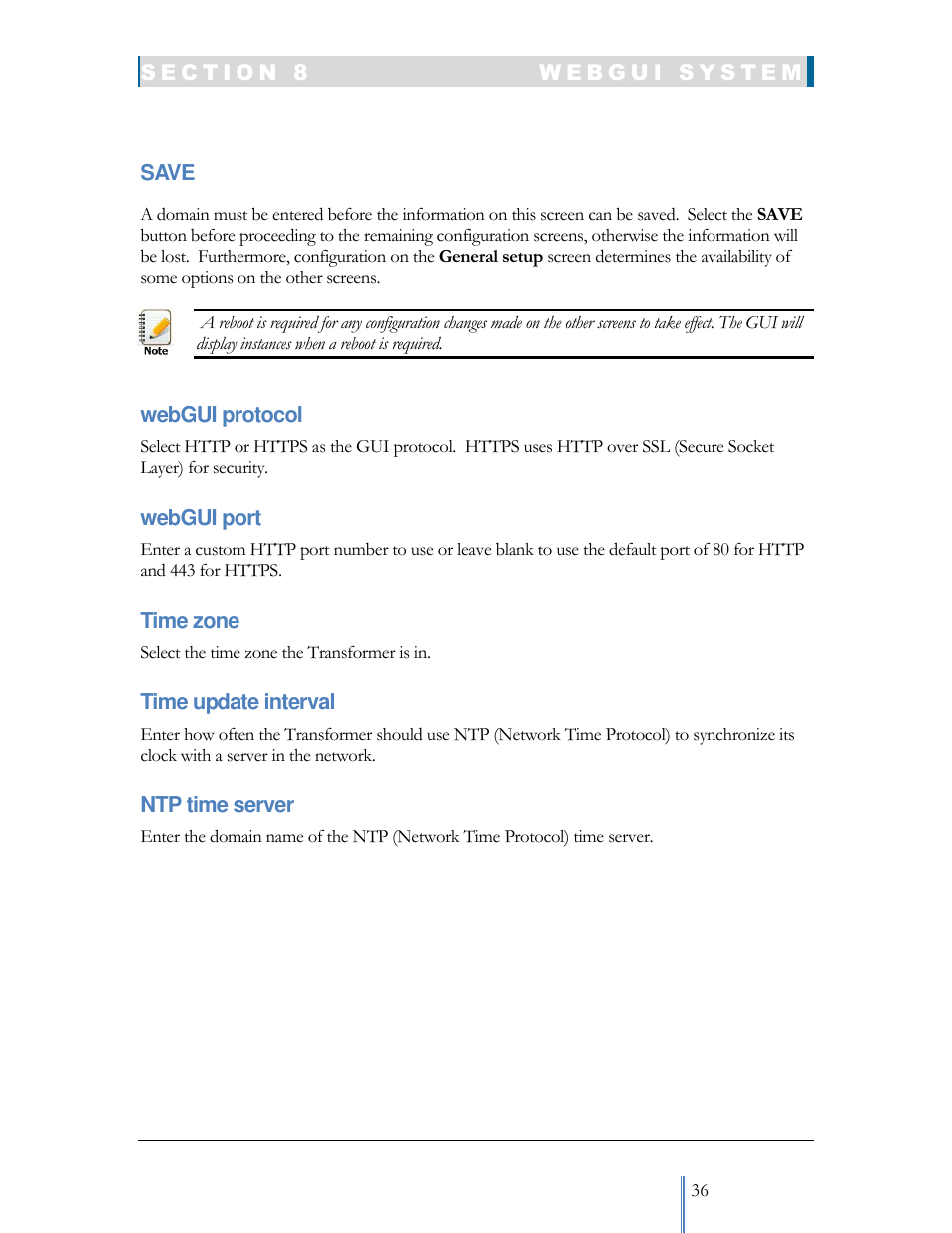 Datatek IPv6 Transformer User Manual User Manual | Page 36 / 92