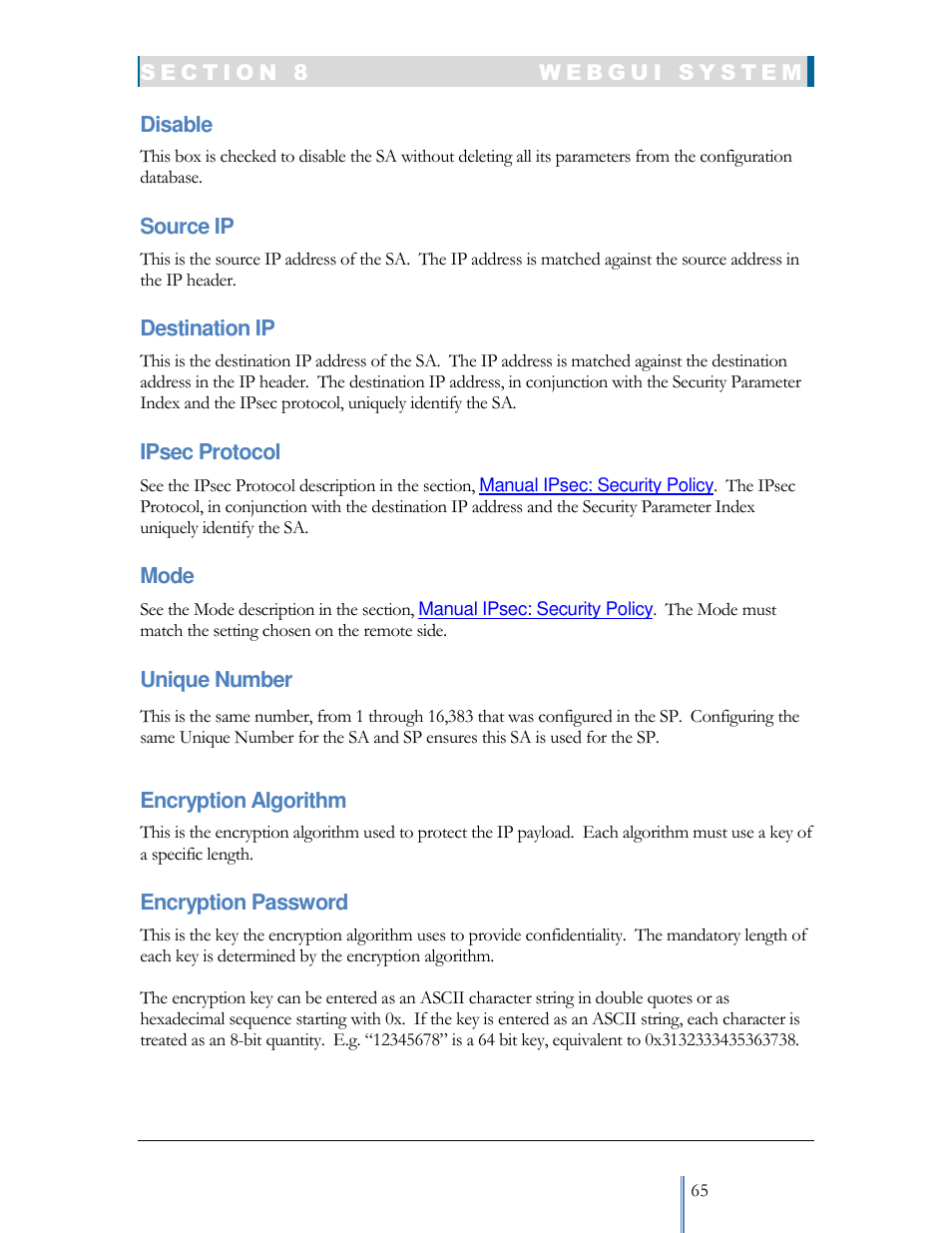 Datatek IPv6 Transformer User Manual User Manual | Page 65 / 92