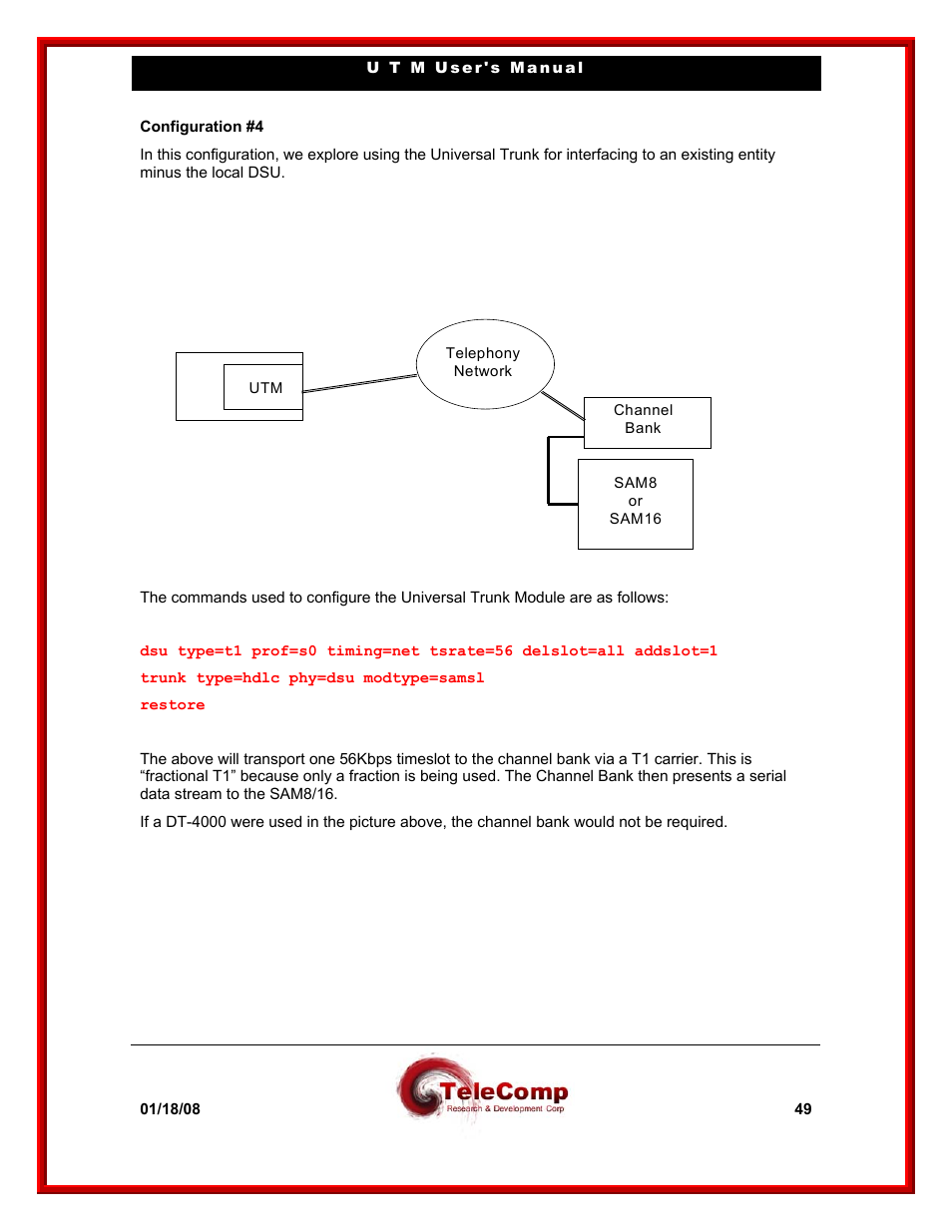Datatek UTM User Manual | Page 49 / 60