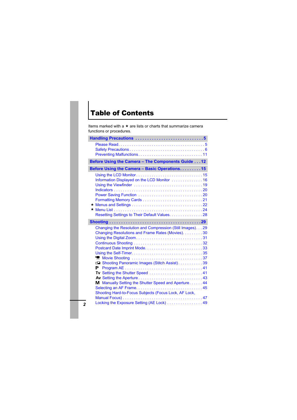 Canon A610 User Manual | Page 4 / 139