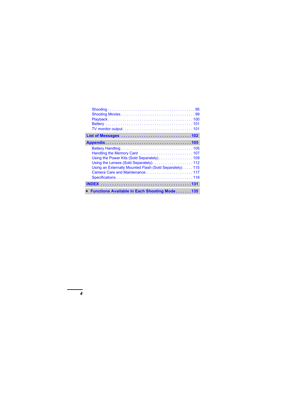 Canon A610 User Manual | Page 6 / 139