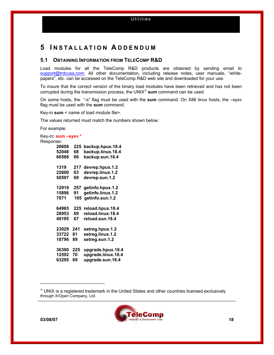 Datatek Upgrade/Backup/Reload User Manual | Page 18 / 22