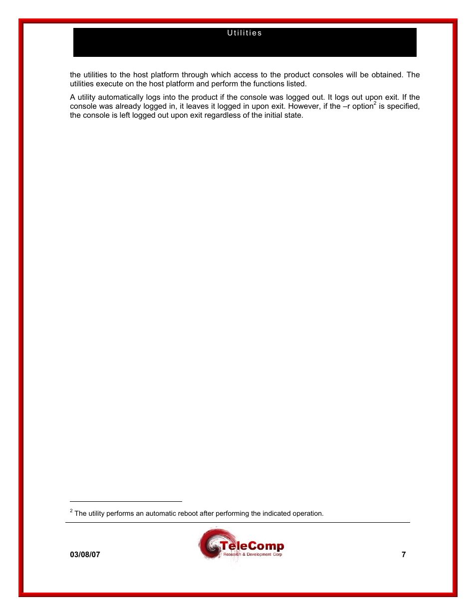 Datatek Upgrade/Backup/Reload User Manual | Page 7 / 22