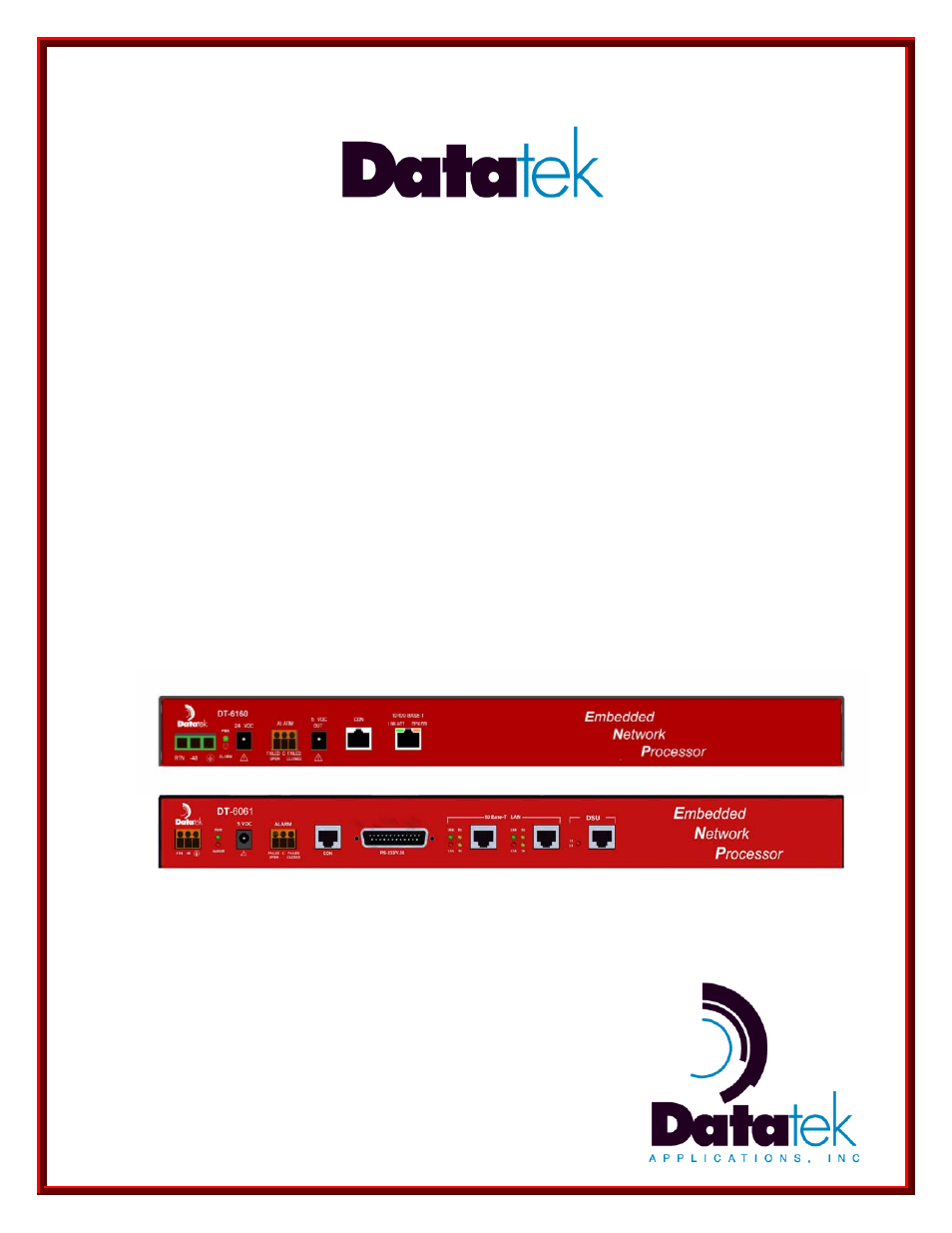 Datatek DT-7000 Utilities User Manual | 22 pages