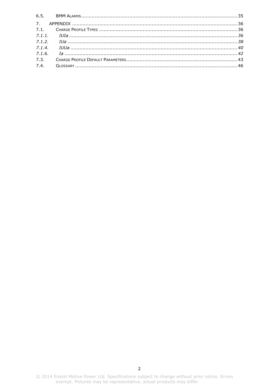 DC Power Technologies Charger Interface Software Manual User Manual | Page 3 / 50