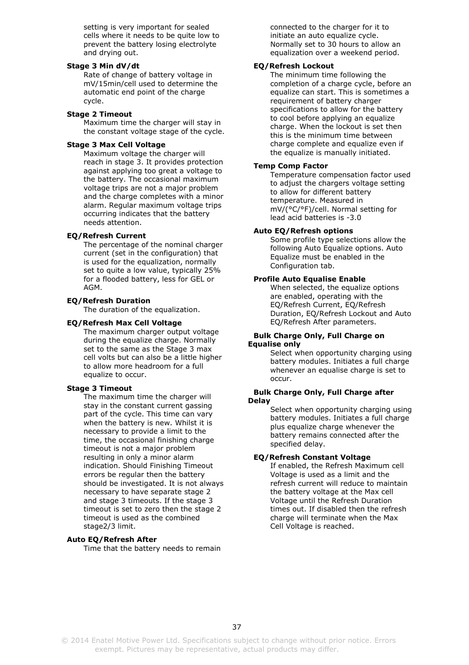 DC Power Technologies Charger Interface Software Manual User Manual | Page 38 / 50