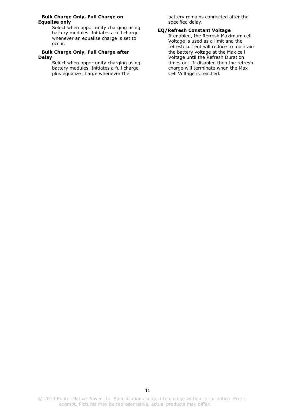 DC Power Technologies Charger Interface Software Manual User Manual | Page 42 / 50