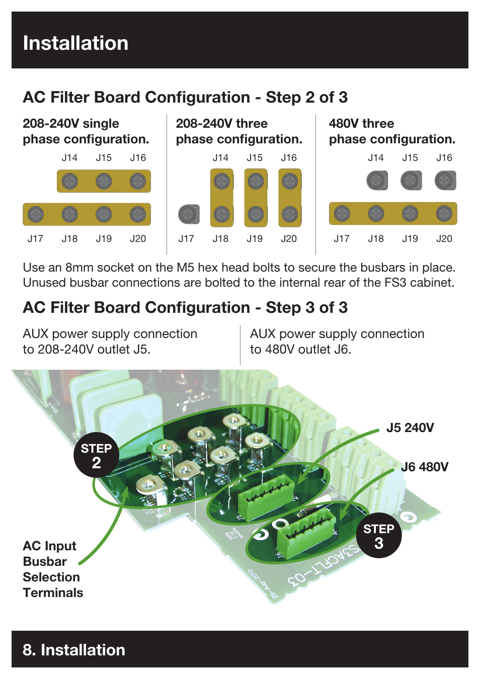 Installation | DC Power Technologies FS3 - Owners Manual User Manual | Page 8 / 29