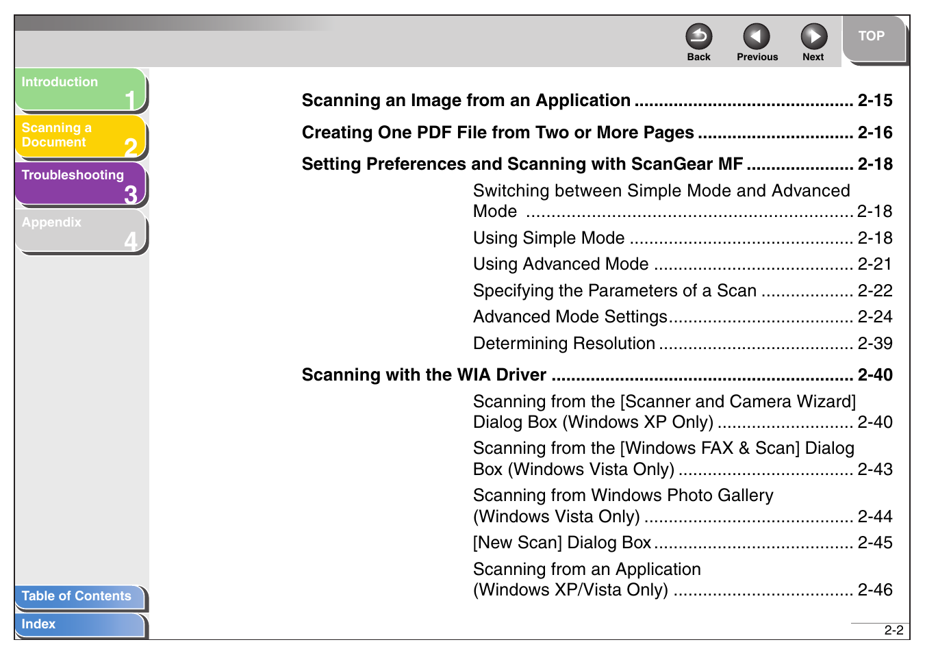 Next | Canon MF4200 User Manual | Page 16 / 80