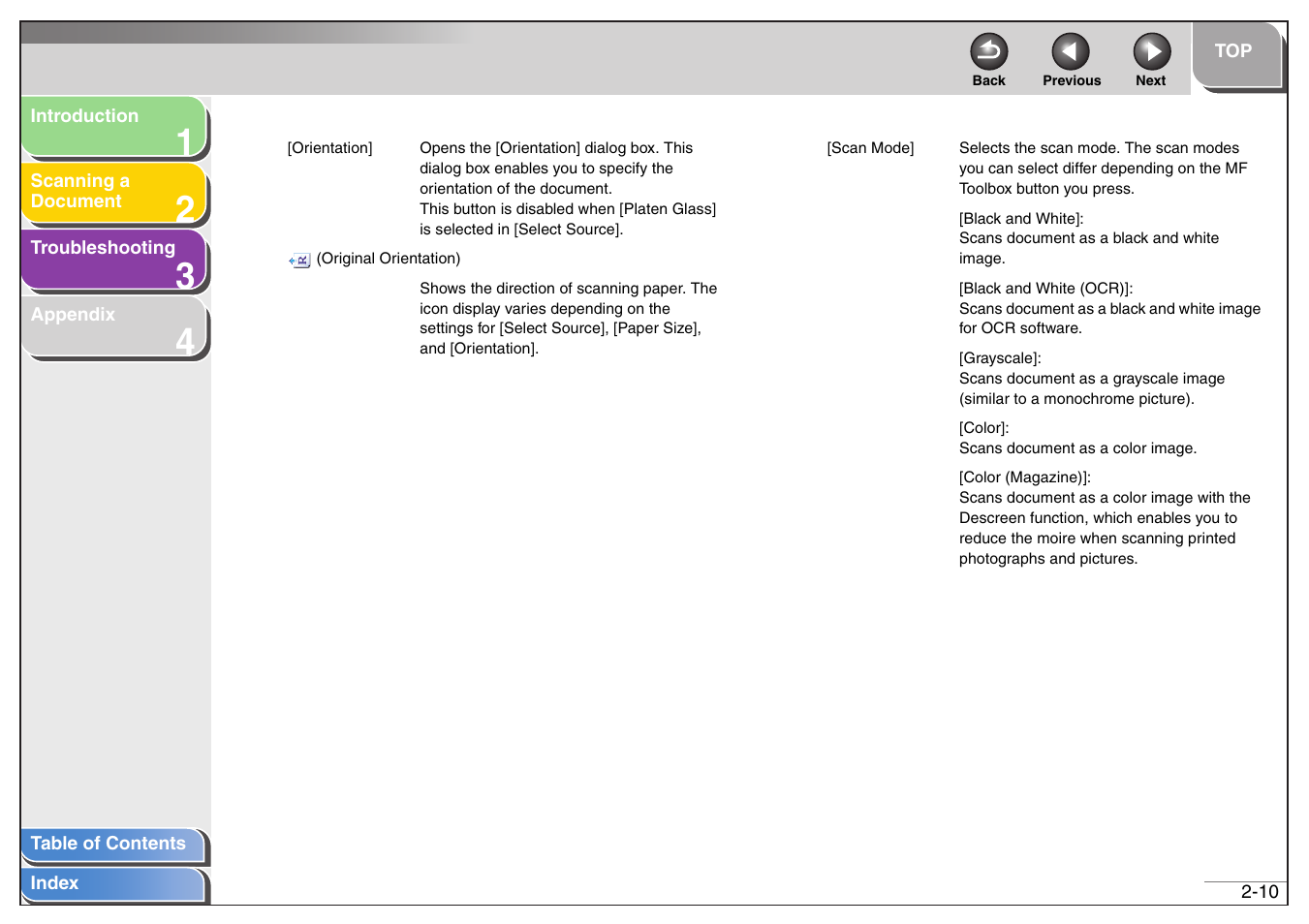 Next | Canon MF4200 User Manual | Page 24 / 80