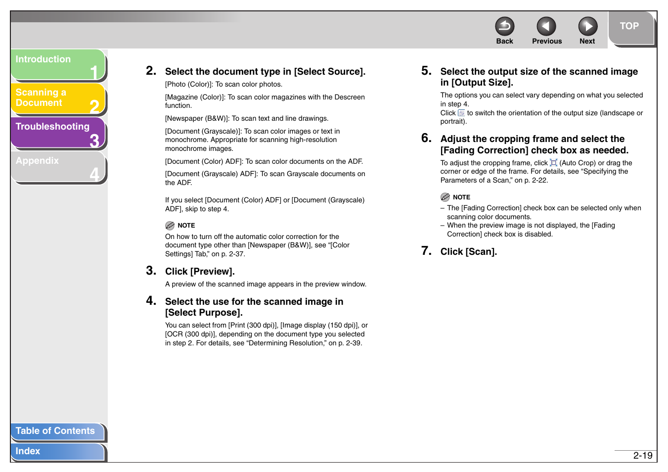 Next | Canon MF4200 User Manual | Page 33 / 80