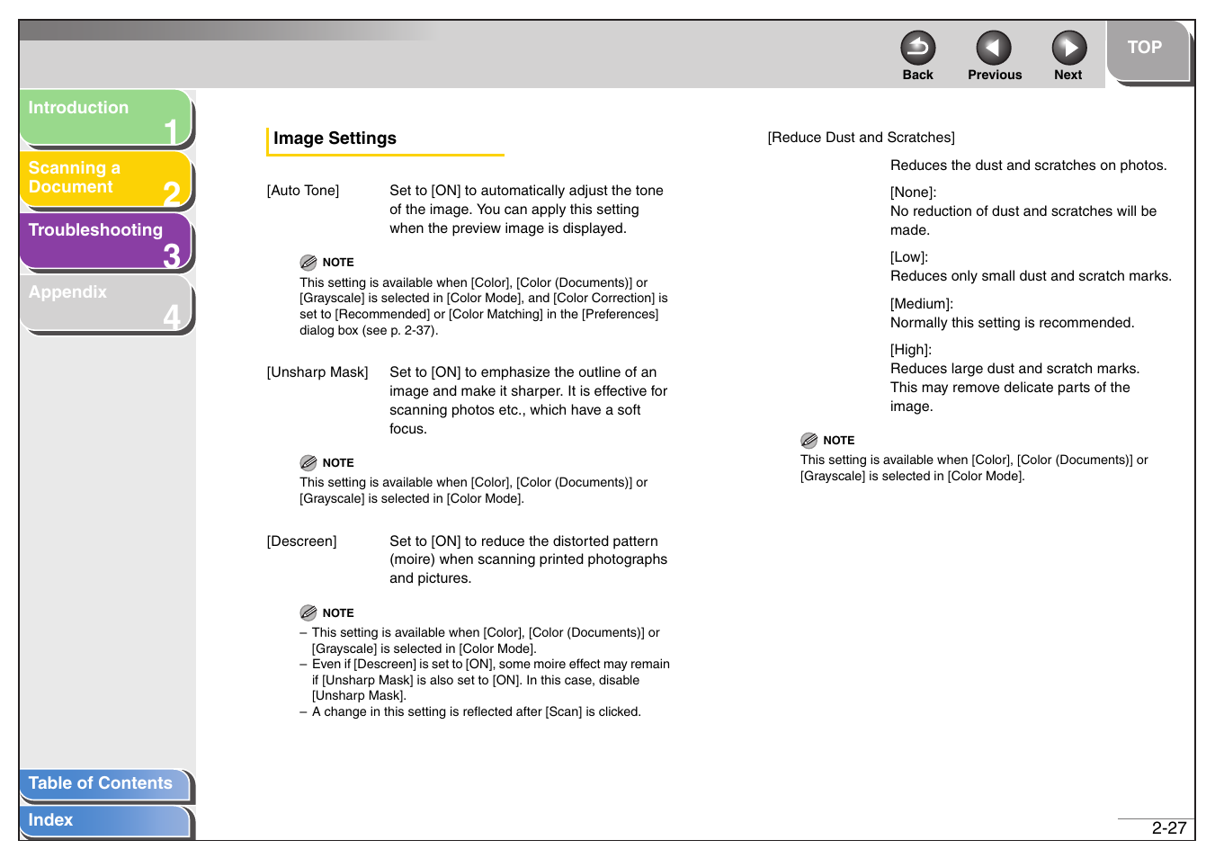 Next | Canon MF4200 User Manual | Page 41 / 80