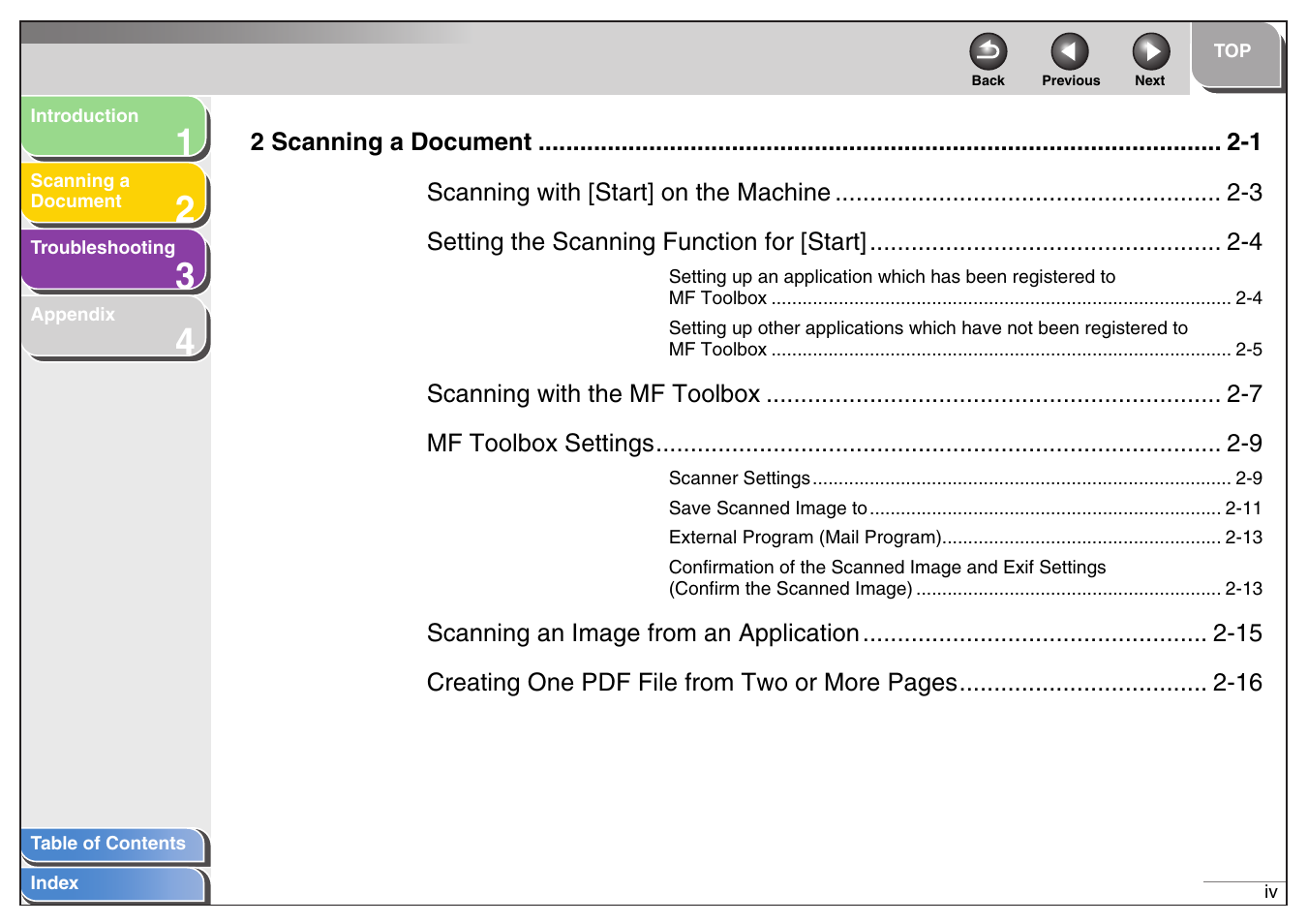 Next | Canon MF4200 User Manual | Page 5 / 80