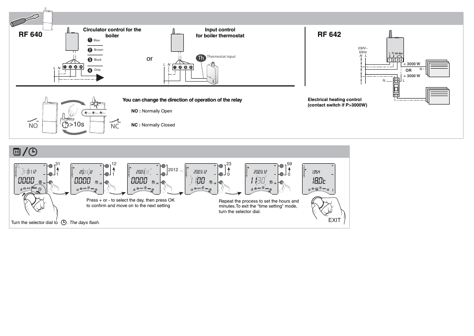 No nc | Delta Dore 257 TYBOX Installation User Manual | Page 2 / 5