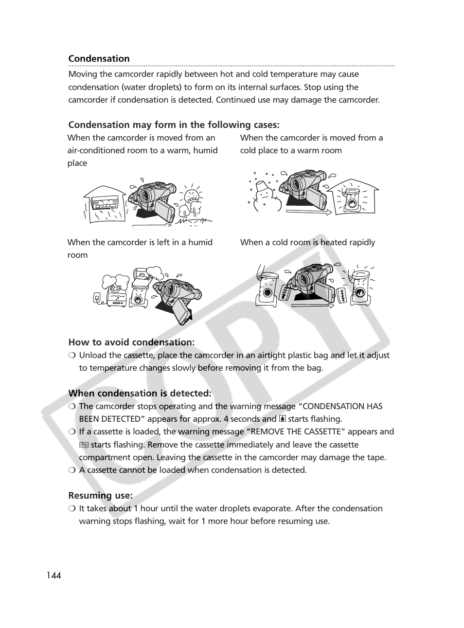 Canon Elura 70 User Manual | Page 144 / 162