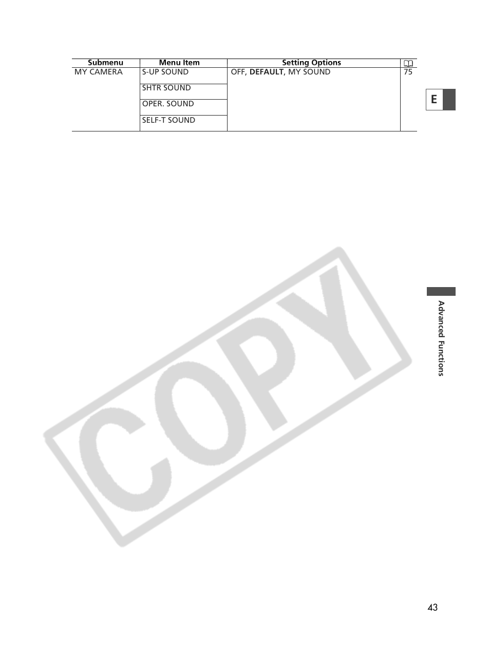 Canon Elura 70 User Manual | Page 43 / 162