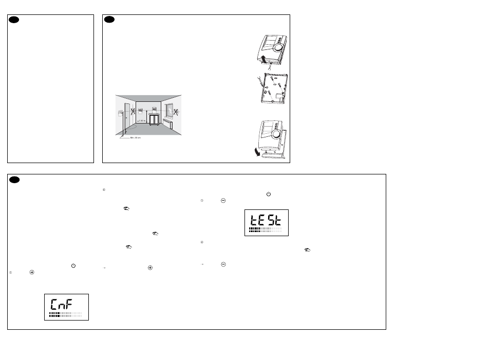 Web_delta600th_2700620_rev2_gb.pdf, Characteristics, Installer commissioning installation | Delta Dore PACK DELTA 600 User Manual | Page 3 / 6