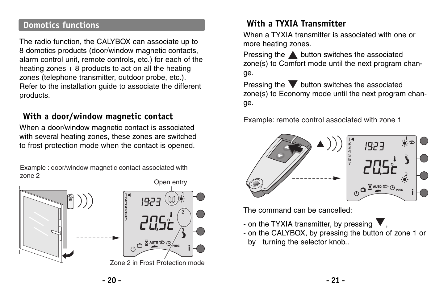 Delta Dore 230 CALYBOX User Manual | Page 11 / 18