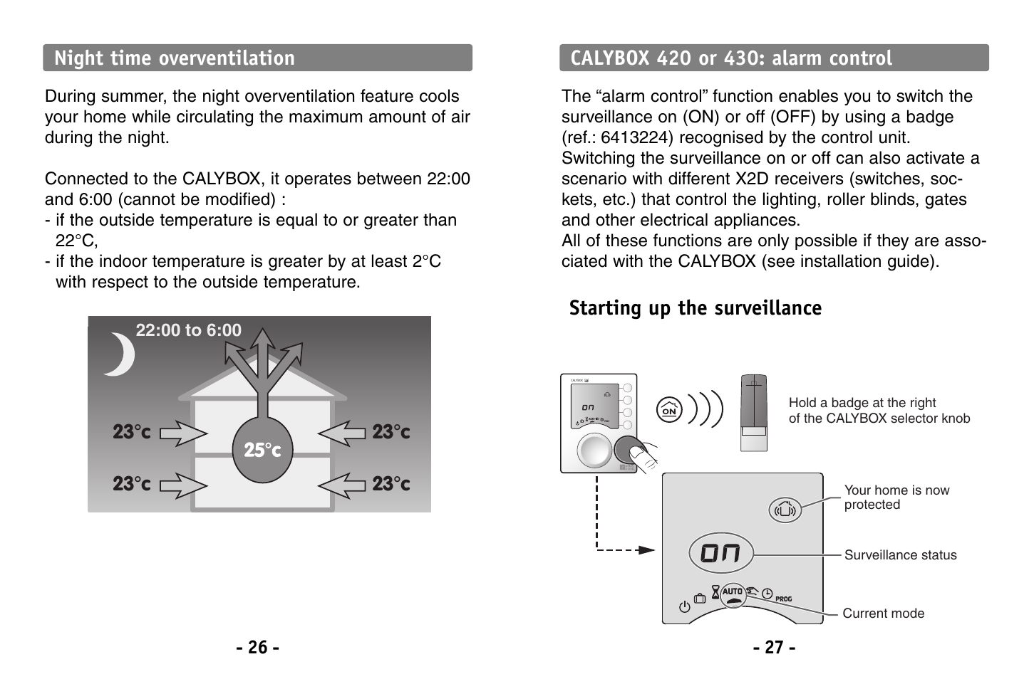 Night time overventilation | Delta Dore 230 CALYBOX User Manual | Page 14 / 18