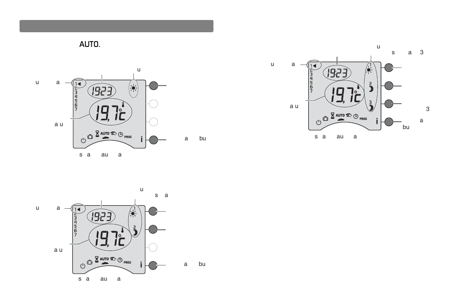 Automatic mode, Auto, Turn the knob to | Delta Dore 620 RADIO DRIVER User Manual | Page 4 / 16