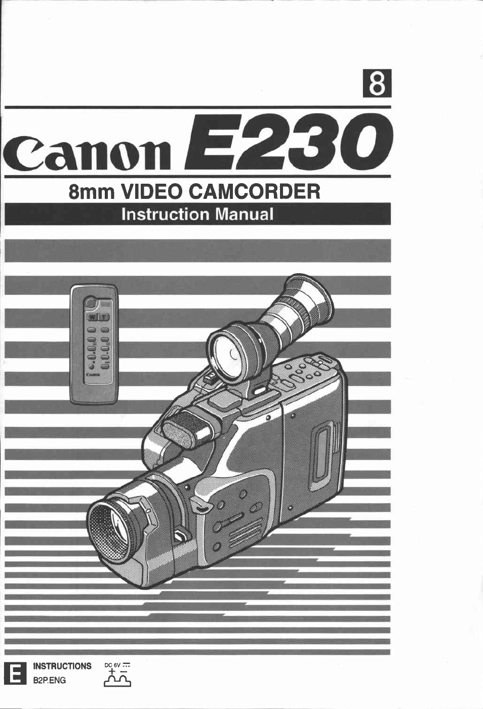 Canon E 230 User Manual | 92 pages