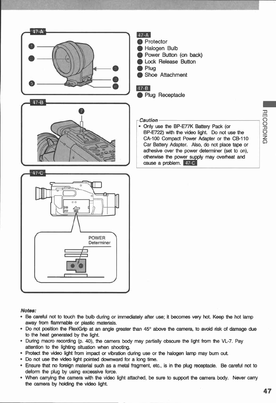Canon E 230 User Manual | Page 47 / 92