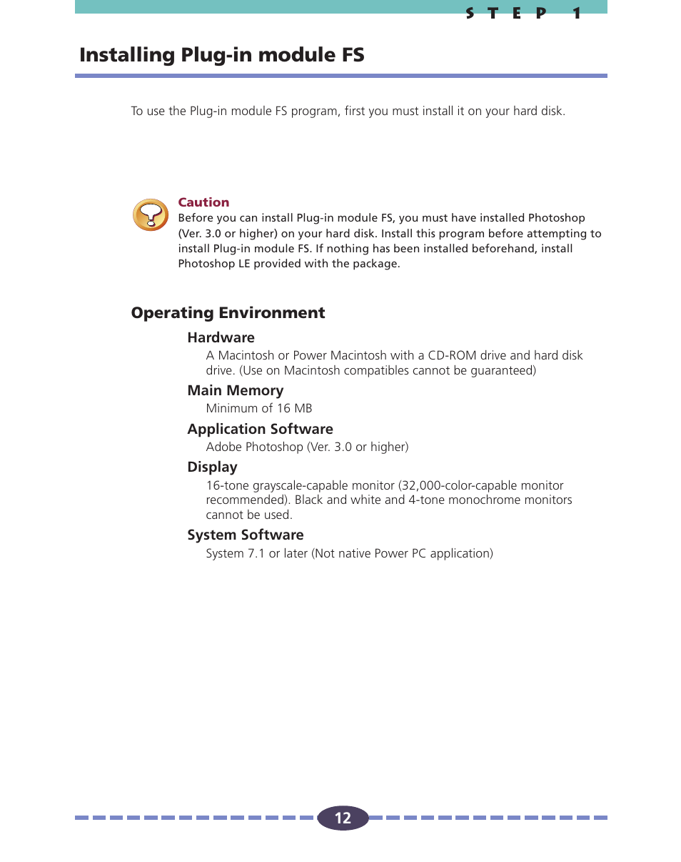 Installing plug-in module fs, P. 12 | Canon FS 2710 User Manual | Page 12 / 80