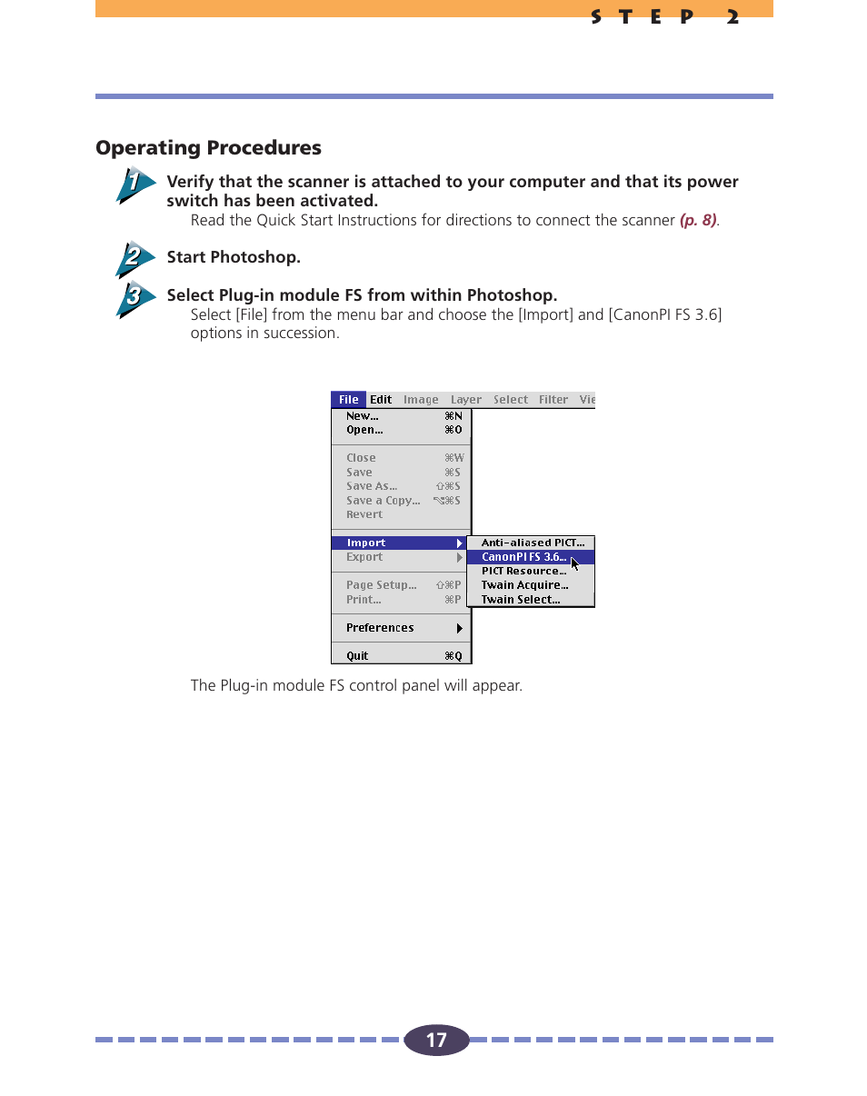 P. 17 | Canon FS 2710 User Manual | Page 17 / 80
