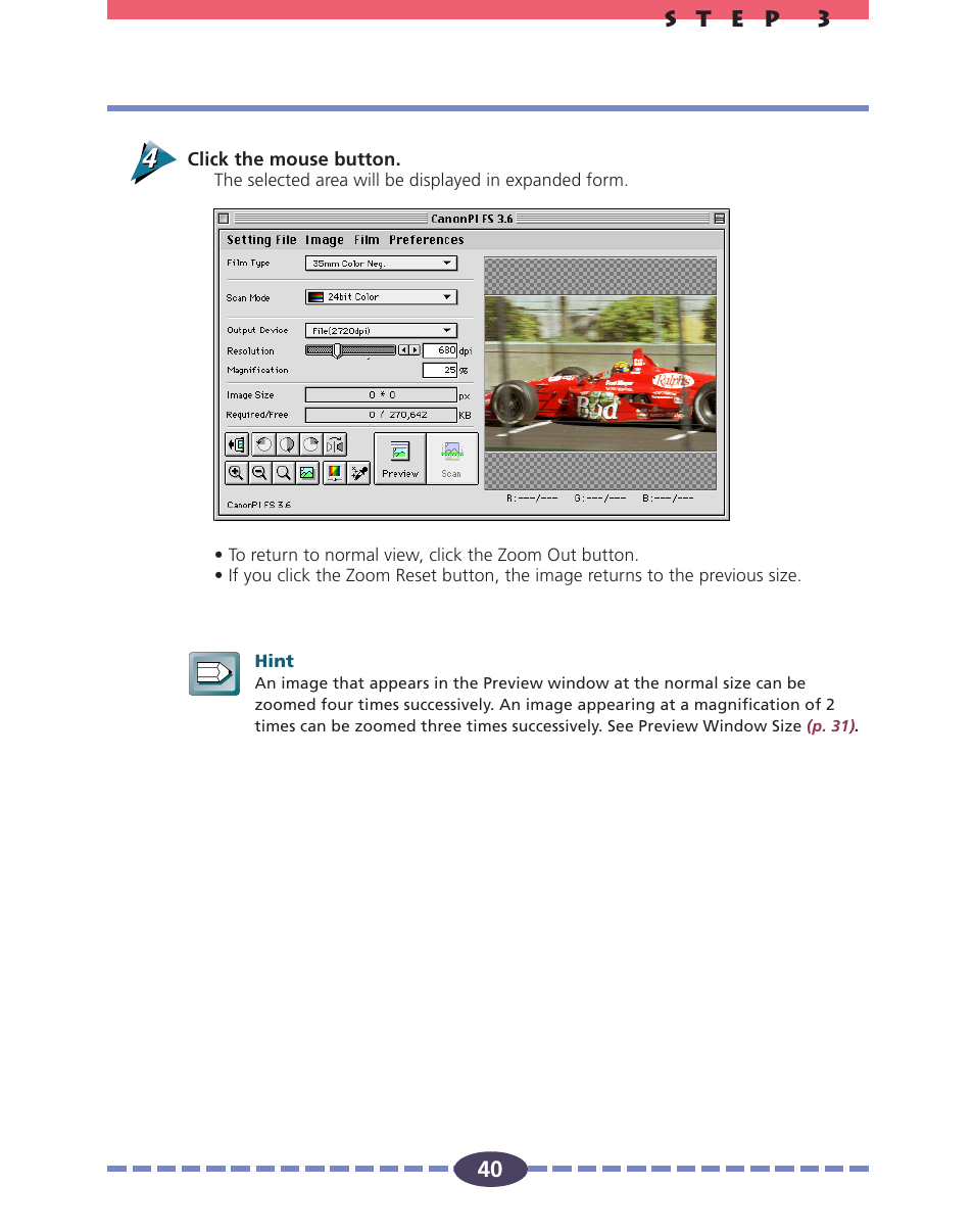 P. 40 | Canon FS 2710 User Manual | Page 40 / 80