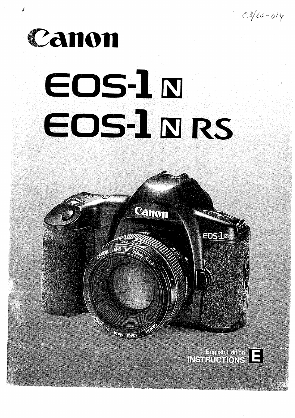 Canon EOS 1N RS User Manual | 30 pages
