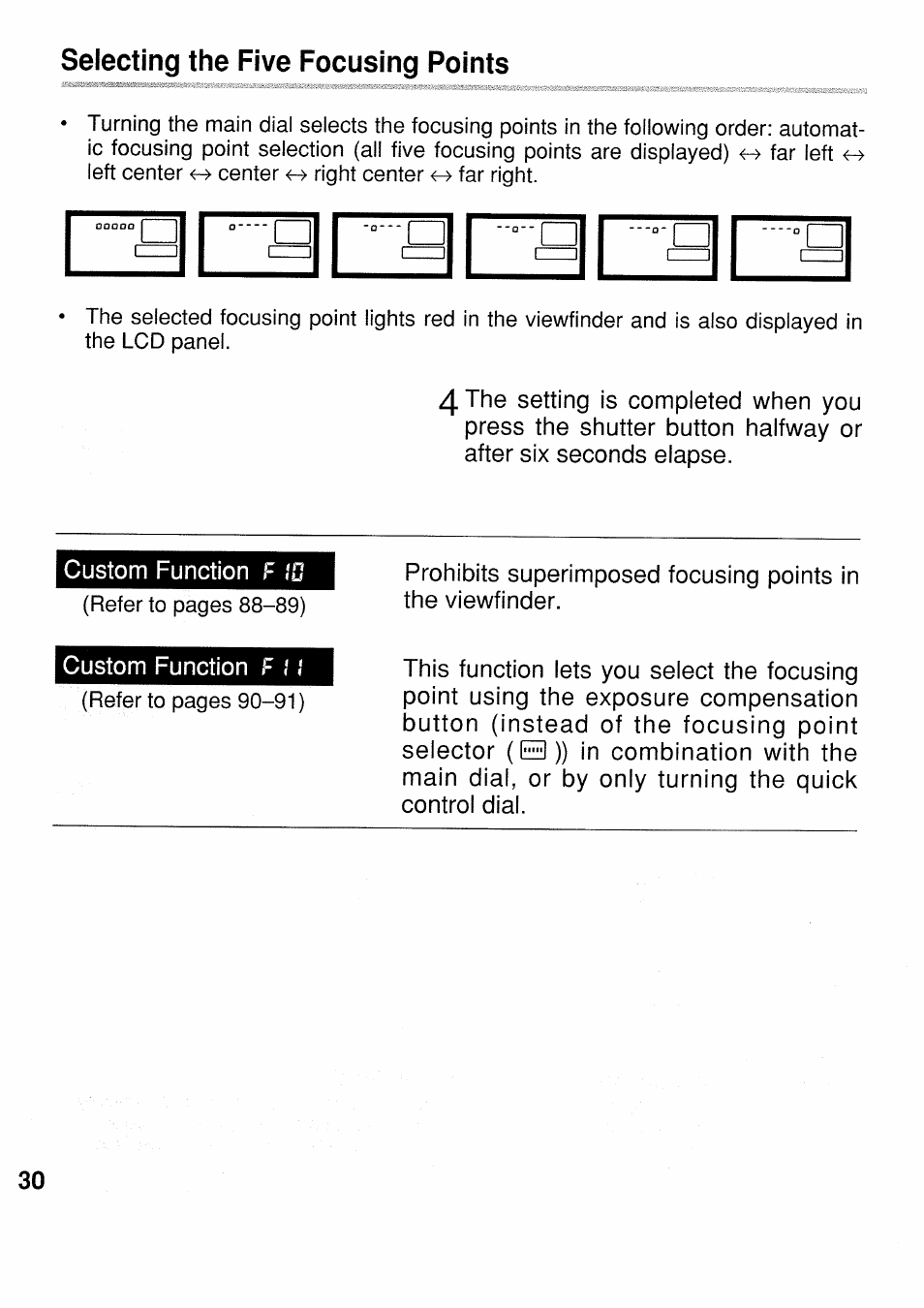 Canon EOS 1N RS User Manual | Page 30 / 30