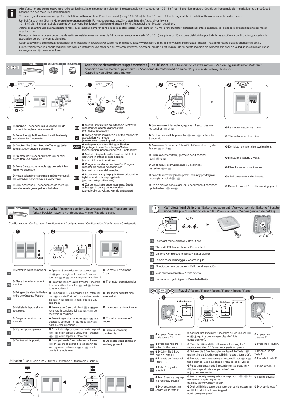 Delta Dore 2330
 TYXIA User Manual | Page 3 / 4