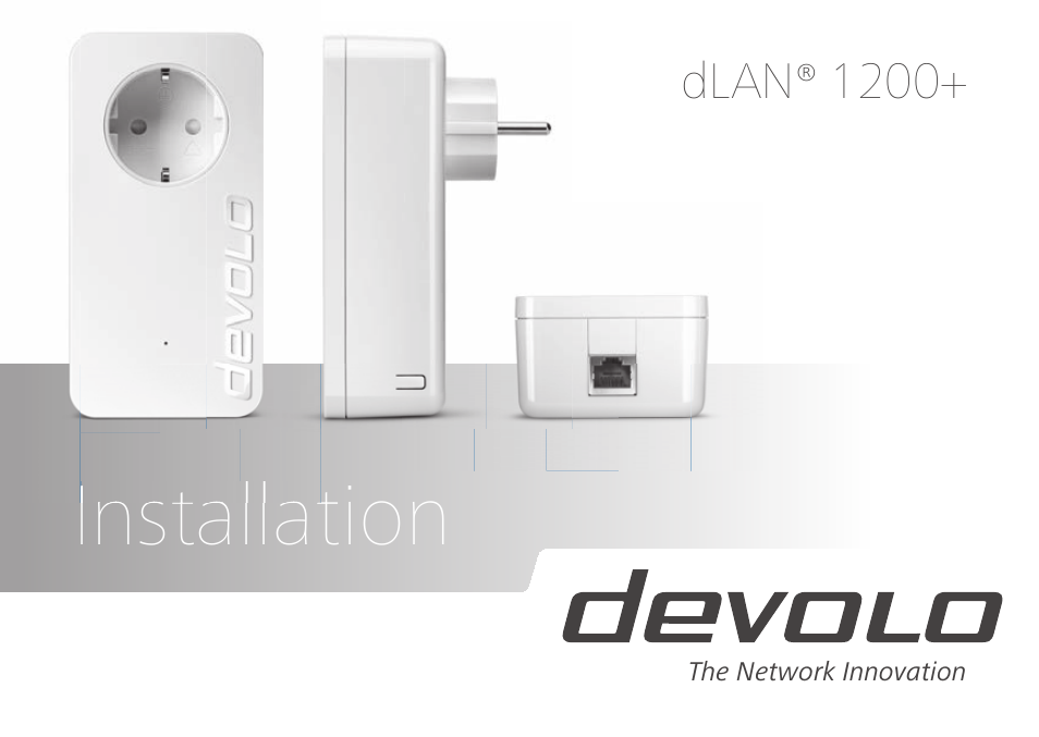 Devolo dLAN 1200+ Installation User Manual | 11 pages