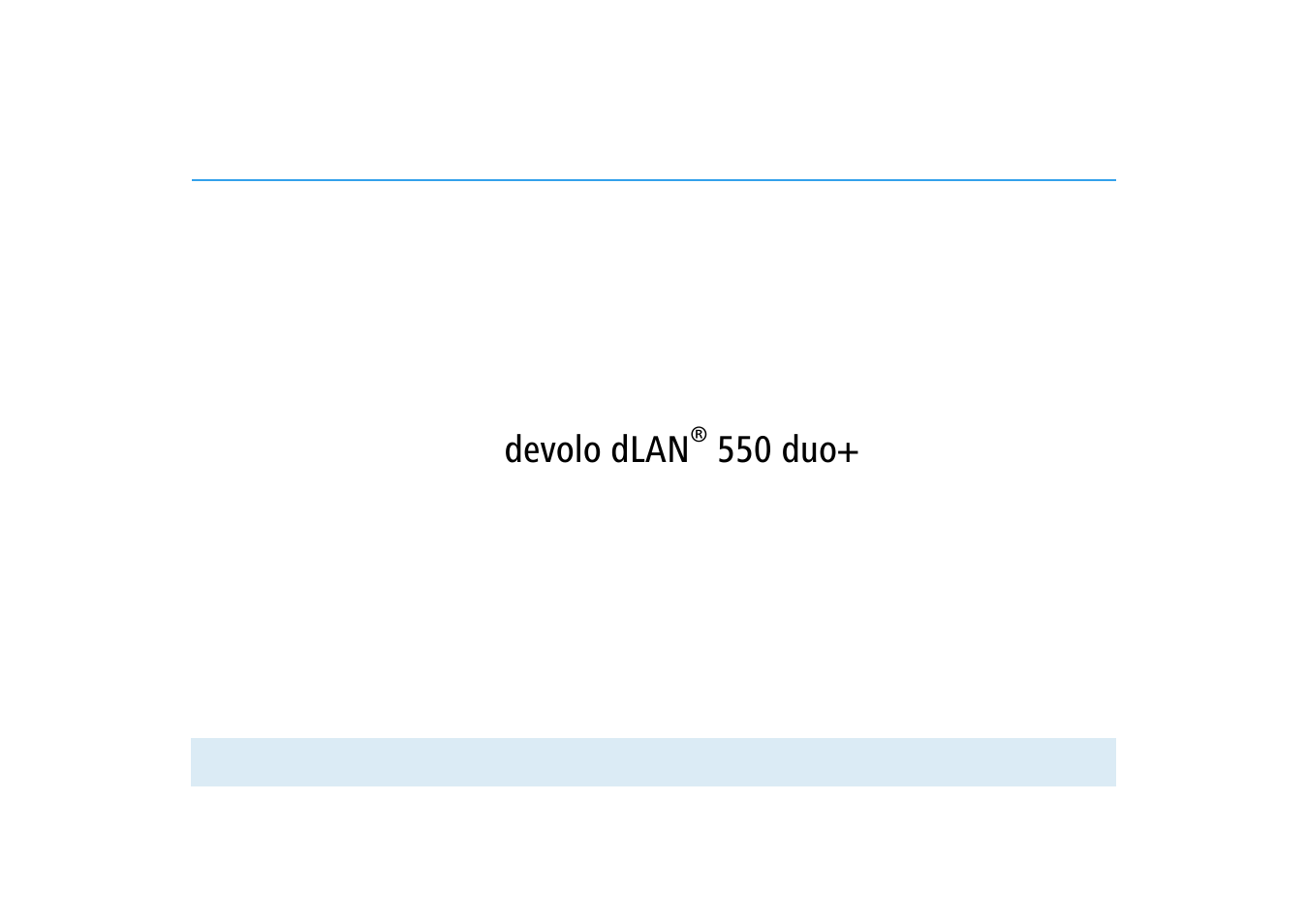 Devolo dlan, 550 duo | Devolo dLAN 550 duo+ User Manual | Page 2 / 33