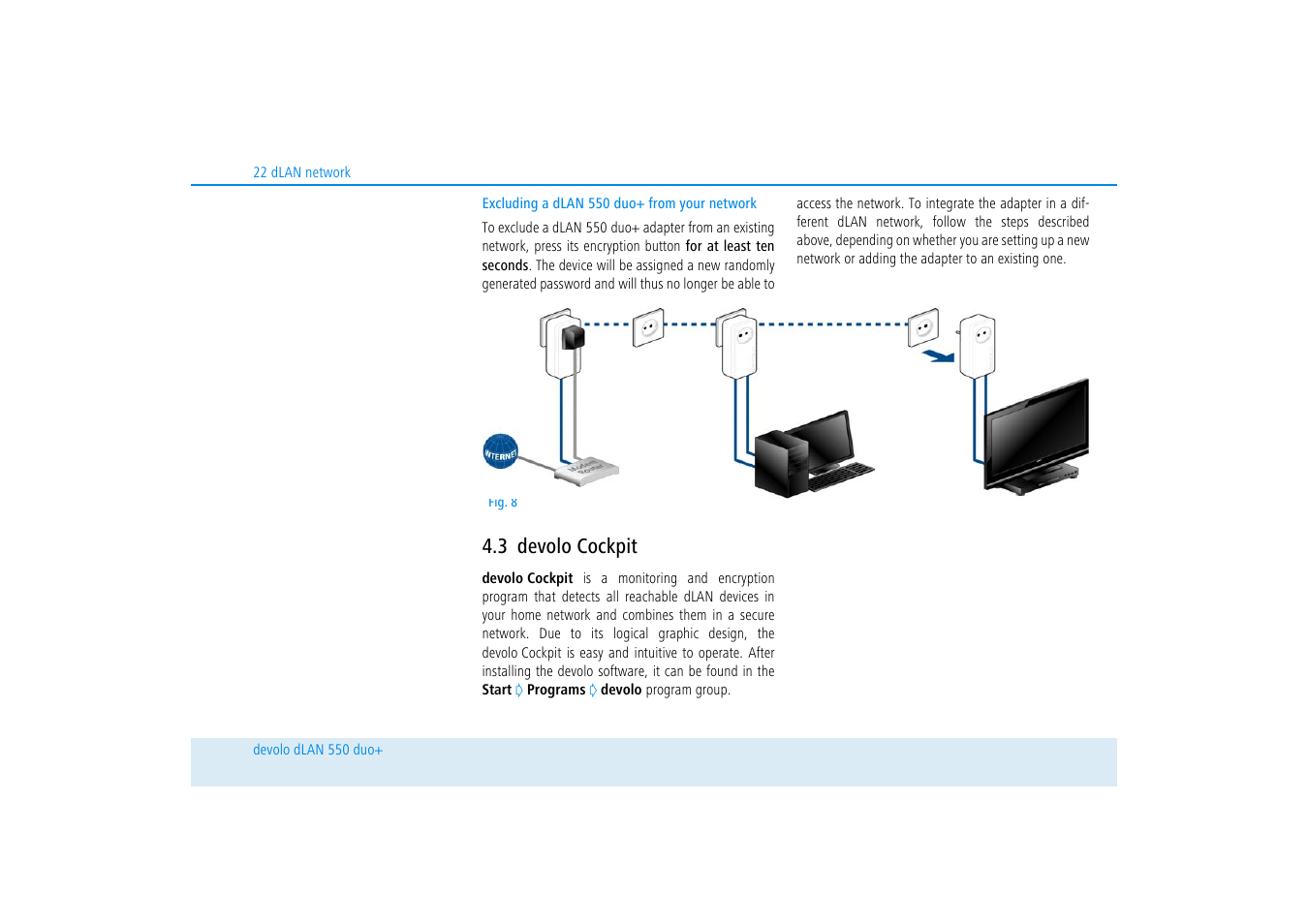 3 devolo cockpit | Devolo dLAN 550 duo+ User Manual | Page 23 / 33